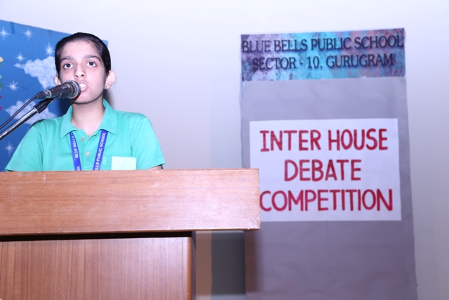 INTER HOUSE DEBATE COMPETITION TO MARK THE WORLD POPULATION DAY